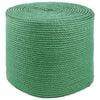 vidaXL Juteseil 6 mm Gr&uuml;n 100% Tossa Jute