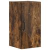 vidaXL Badezimmer-Wandschrank HOORN Raucheiche 30 x 31 x 59 cm