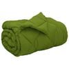 vidaXL Winterbettdecke 140 x 200 cm 450 g/m&sup2; Gr&uuml;n