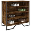 vidaXL Schuhregal R&auml;uchereiche 80x38x78 cm Holzwerkstoff