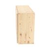 Esschert Design Wandbar mit Klappbarer Ablage M Natur
