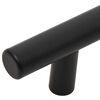 vidaXL M&ouml;belgriffe 5 Stk. Schwarz 480 mm Edelstahl