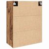 vidaXL Wandschrank Altholz 69,5 x 34 x 90 cm Holzwerkstoff