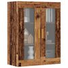 vidaXL H&auml;ngeschrank Altholz-Optik 69,5x34x90 cm