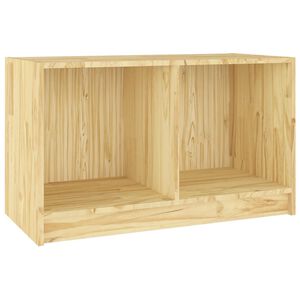 vidaXL TV-Schrank 70x33x42 cm Massivholz Kiefer
