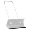 vidaXL Gummileiste f&uuml;r Schneepflug Schwarz 80x10x2 cm