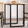 vidaXL Tischplatte Rund &Oslash;90x2 cm Massivholz Akazie