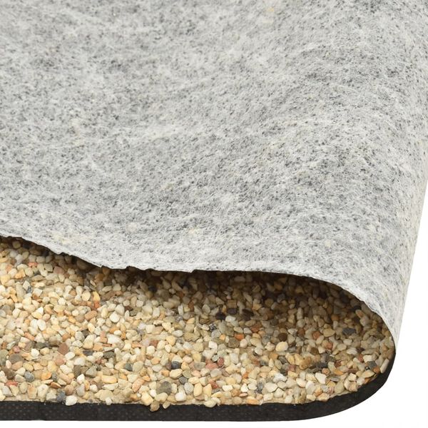vidaXL Steinfolie Natur-Sand 400x100 cm