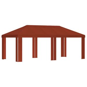 vidaXL Gazebo Abdeckung 6 x 3 m Terrakotta Polyester 190