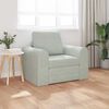 vidaXL Schlafsofa Hellgrau 98 x 71 x 83 cm Samt