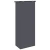 vidaXL Paketdrop-Box mit Speicher Anthrazit 44,5 x 29 x 110,5 cm Stahl