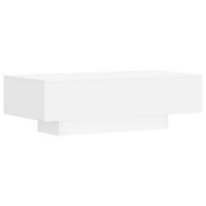 vidaXL Couchtisch Wei&szlig; 100x49,5x31 cm Holzwerkstoff