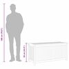 vidaXL Gartenbox 120x50x58 cm Massivholz Teak