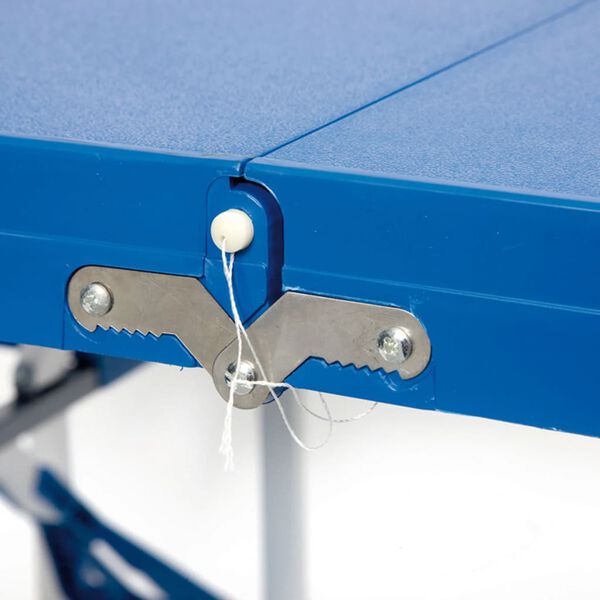 Bo-Camp Campingtisch Set Basic Blau Stahl 1404374