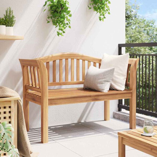 vidaXL Bank Braun 120 x 53,5 x 85 cm Massivholz Teak
