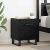vidaXL Nachttisch Schwarz Eichen-Optik 40 x 35 x 47,5 cm Holzwerkstoff