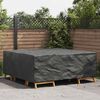 vidaXL M&ouml;belbezug Uni Schwarz 200 x 190 x 85 cm 210D