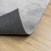 vidaXL Teppich IZA Kurzflor Skandinavischer Look Grau 160x230 cm