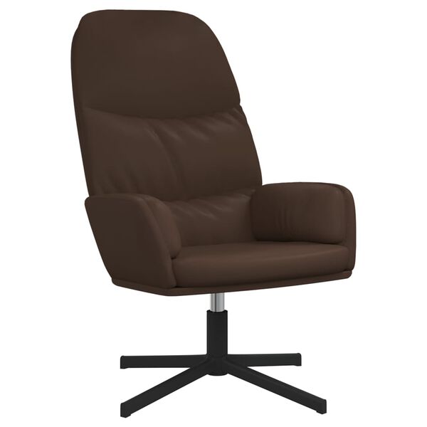 vidaXL Relaxsessel Braun Kunstleder
