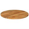 vidaXL Tischplatte &Oslash; 70x3,8 cm Rund Massivholz Mango