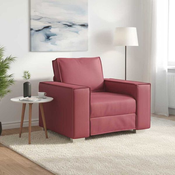 vidaXL Sofa Weinrot 99 x 78 x 84 cm Stoff