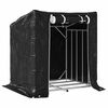 vidaXL Brennholzregal mit Regenschutz 100,5x80,5x110,5 cm