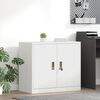 vidaXL Aufbewahrungsschrank Wei&szlig; 80 x 40 x 70 cm Stahl