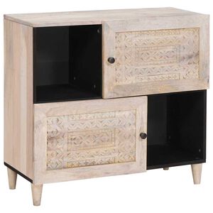 vidaXL Sideboard Weiß 33,5 x 80 x 75 cm