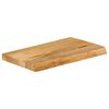 vidaXL Tischplatte mit Baumkante 50x30x3,8 cm Massivholz Mango