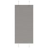 vidaXL Plissee Anthrazit 55x100 cm Stoffbreite 54,4 cm Polyester