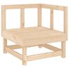 vidaXL 5-tlg. Garten-Lounge-Set Massivholz Kiefer