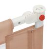 vidaXL Kleinkind-Bettschutzgitter Taupe 150x25 cm Stoff