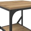 vidaXL Beistelltisch Artisan-Eiche 41 x 40 x 60 cm
