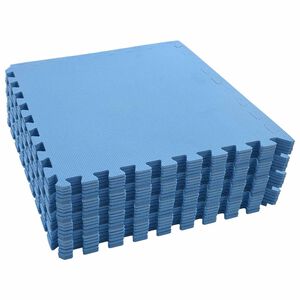 vidaXL Pool Bodenschutzmatte 24 stk. Blau 8,64 ㎡ EVA-Schaum