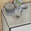 vidaXL Aufbewahrungsset f&uuml;r die K&uuml;che 2 pcs Silber Verzinkter Stahl