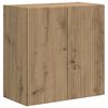 vidaXL TV-Wandregal-Set Wandmontiert 6 pcs Artisan-Eiche