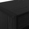 vidaXL B&uuml;cherregal 2 pcs Schwarz Eichen-Optik 80 x 30 x 155 cm