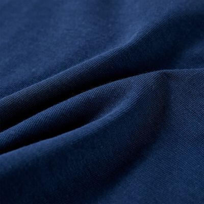 Kinder-T-Shirt Blau und Marineblau 116