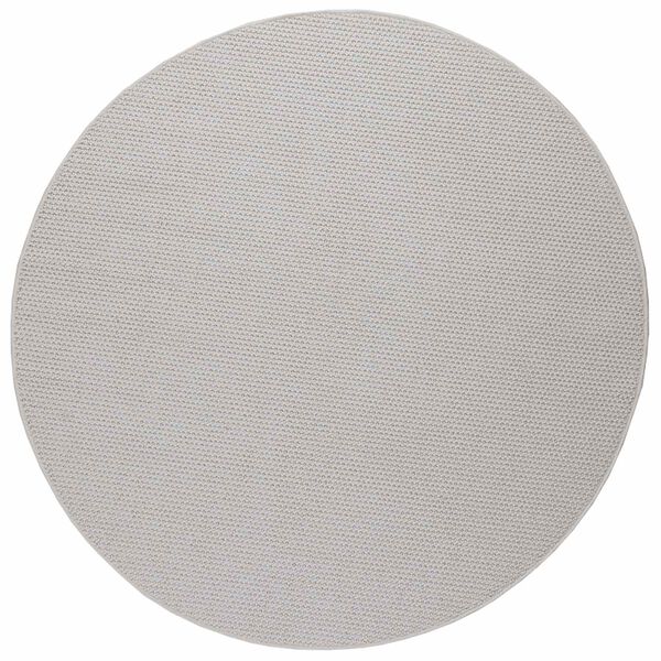 vidaXL Bereichsteppiche Rund Creme &Oslash; 120 CM