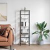 vidaXL B&uuml;cherregal Sonoma-Eiche 40 x 29,5 x 149 cm Holzwerkstoff