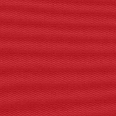 vidaXL Seitenmarkise Ausziehbar Rot 120x600 cm