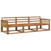 vidaXL Outdoor-Sofagarnitur 3 Stk. Natur Massivholz Akazie