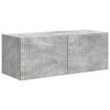 vidaXL TV-Schrankset 4 pcs Beton Grau Holzwerkstoff