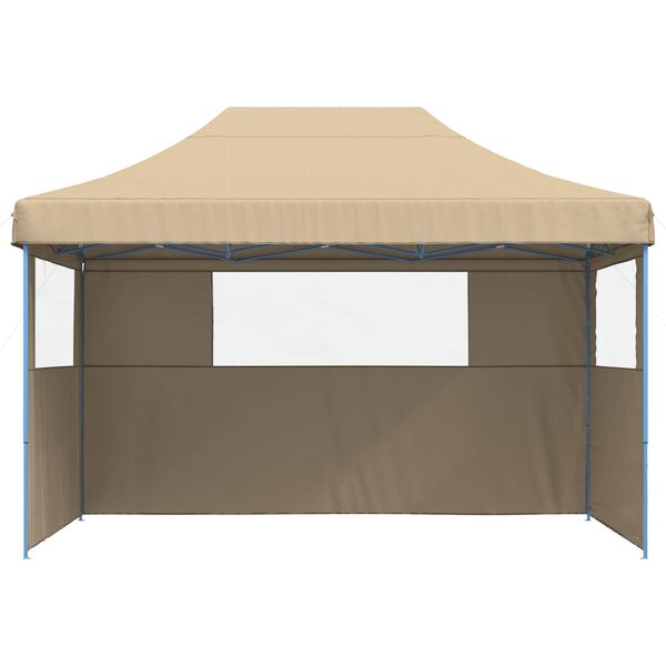 vidaXL Party-Zelt Beige 279 x 410 x 315 cm Oxford-Stoff