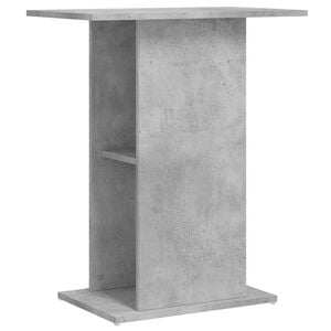 vidaXL Aquariumst&auml;nder Betongrau 60,5x36x72,5 cm Holzwerkstoff