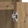 vidaXL Waschbeckenunterschrank Artisan-Eiche 60x33x60 cm