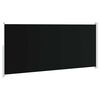 vidaXL Seitenmarkise Ausziehbar 220x500 cm Schwarz