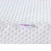vidaXL Matratzenauflage Wei&szlig; 90 x 190 cm Jacquard Stoff