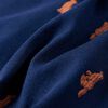 Kinderhemd Marineblau 140