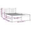vidaXL Massivholzbett ohne Matratze 120x200 cm